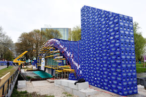 De bierkrattenbrug. Foto | Bart van Overbeeke