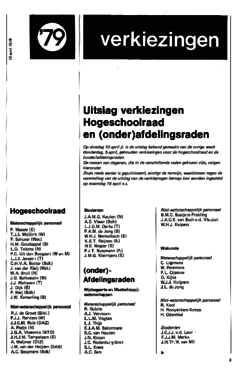 Voorzijde van magazine: Verkiezingen - 10 april 1979