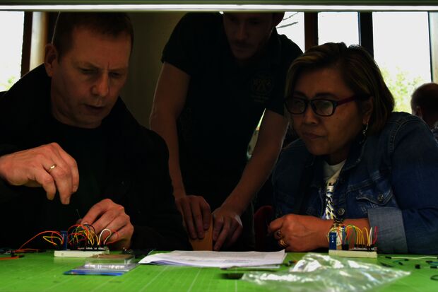 Parents go to work at Electrical Engineering