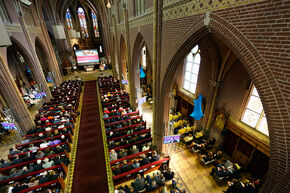 Een volle Paterskerk l Foto Bart van Overbeeke Een volle Paterskerk l Foto Bart van Overbeeke