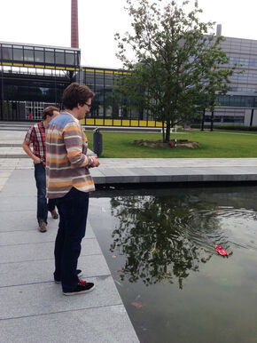 Test. Hij doet 't! Test. Hij doet 't!