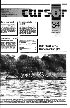 Voorzijde van magazine: Cursor 34 - 11 mei 1990