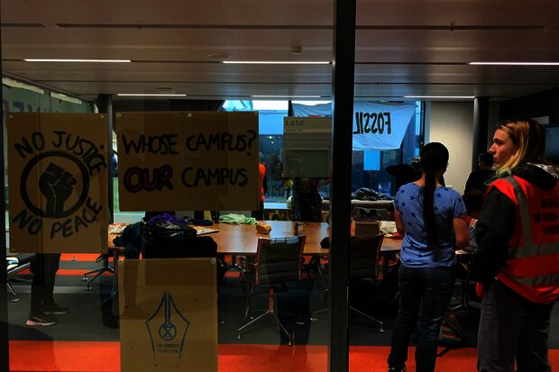 Onderwijs opnieuw doelwit van klimaatactivisten