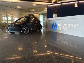 Nova startte haar promotietour bij de Automotive Campus.