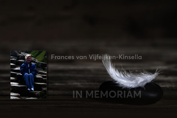 In Memoriam | Frances van Vijfeijken - Kinsella