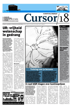 Voorzijde van magazine: Cursor 18 - 22 januari 2004