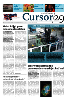 Voorzijde van magazine: Cursor 29 - 24 april 2008