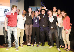 Het Batavierenteam van de TU/e en Fontys. Foto | Rien Meulman