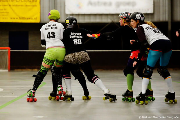 First Dutch roller derby championships at TU/e 