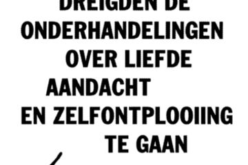 manifest ruimte studenten voor zelfontplooiing