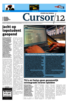 Voorzijde van magazine: Cursor 12 - 2 december 2004