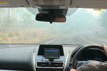Onderweg naar Sydney. Foto | privé-archief Marly