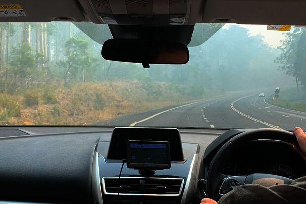 Forest fires not giving TU/e students in Oz much trouble