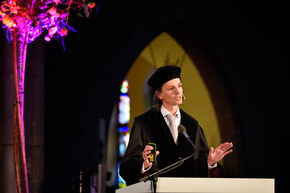 Professor Johan van Leeuwaarden. Foto | Bart van Overbeeke