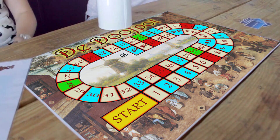 Het bordspel De Doofpot.