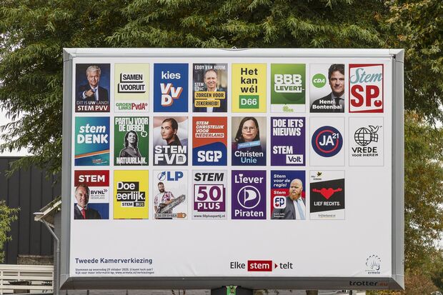 D66 leads in university cities, including Eindhoven