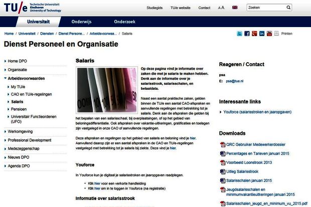 Intranet changes