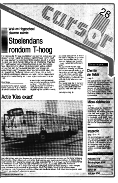 Voorzijde van magazine: Cursor 28 - 20 maart 1987