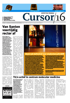 Voorzijde van magazine: Cursor 16 - 13 januari 2005