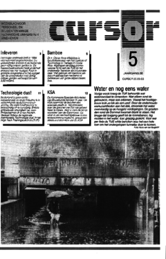 Voorzijde van magazine: Cursor 5 - 23 september 1993