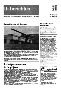 Voorzijde van magazine: TH berichten 30 - 10 april 1972