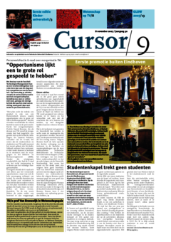 Voorzijde van magazine: Cursor 09 - 8 november 2007