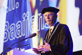 Rector Frank Baaijens. Foto | Bart van Overbeeke Rector Frank Baaijens. Foto | Bart van Overbeeke