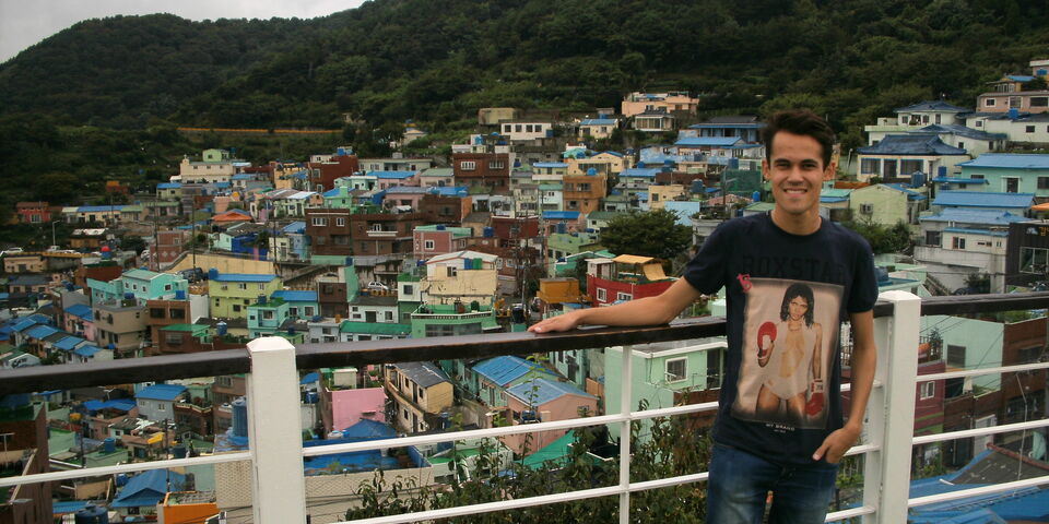 Gamcheon art village in Busan
