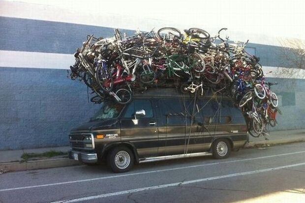 Bicycle thief on and around campus