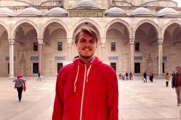 Paul van der Helm in Istanbul.