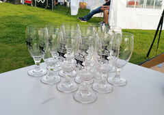 The cups used at Japie's Gouden Loper Festival.