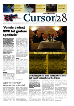Voorzijde van magazine: Cursor 28 - 17 april 2008 