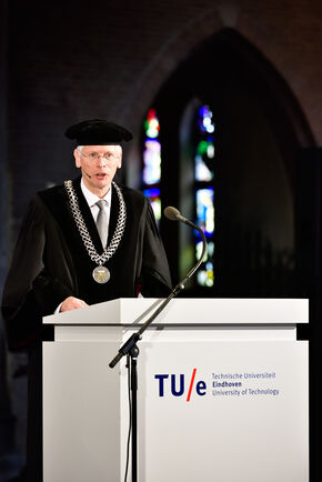 De nieuwe rector, Frank Baaijens. Foto | Bart van Overbeeke