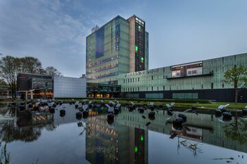 De gekleurde liften van Vertigo l Foto: Joep Rutgers