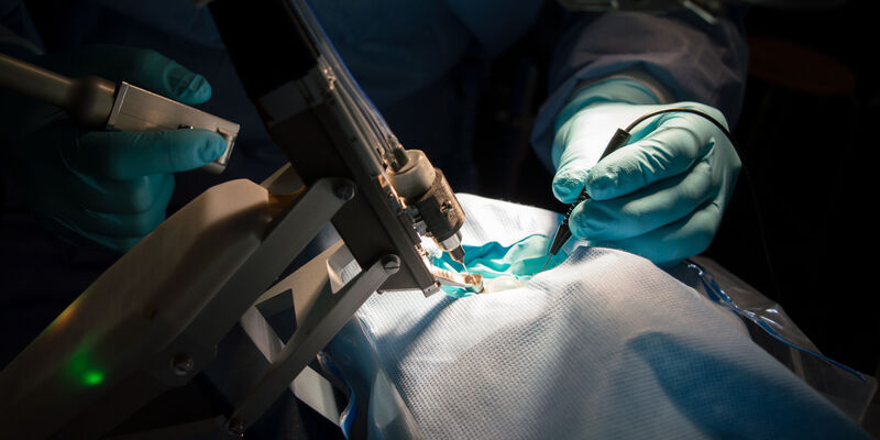 Het robotische systeem voor oogchirurgie van Preceyes. Foto | Preceyes