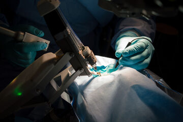 Het robotische systeem voor oogchirurgie van Preceyes. Foto | Preceyes