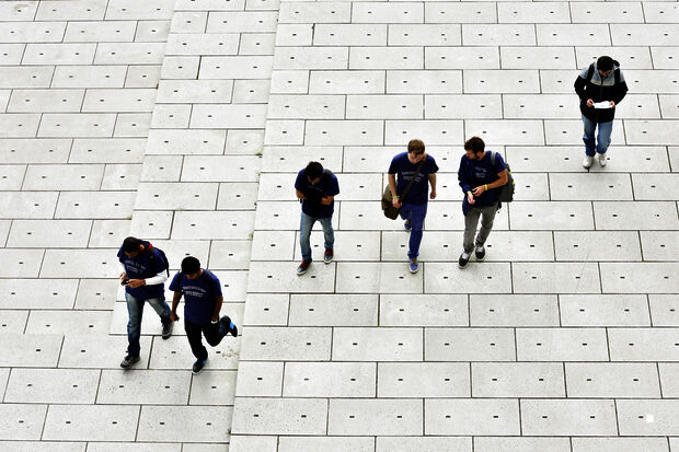 Student increase not as steep as expected