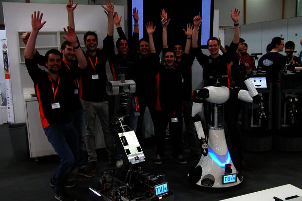 Care robots TU/e beat German robots at German Open