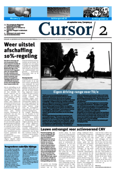 Voorzijde van magazine: Cursor 02 - 16 september 2004