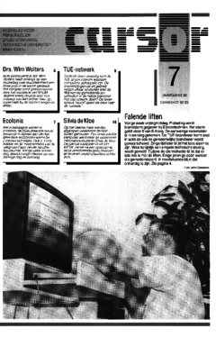 Voorzijde van magazine: Cursor 7 - 7 oktober 1993