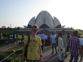 Marco ten Eikelder in India.