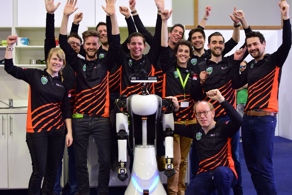 Service robot TU/e is runnerup at the RoboCup German Open