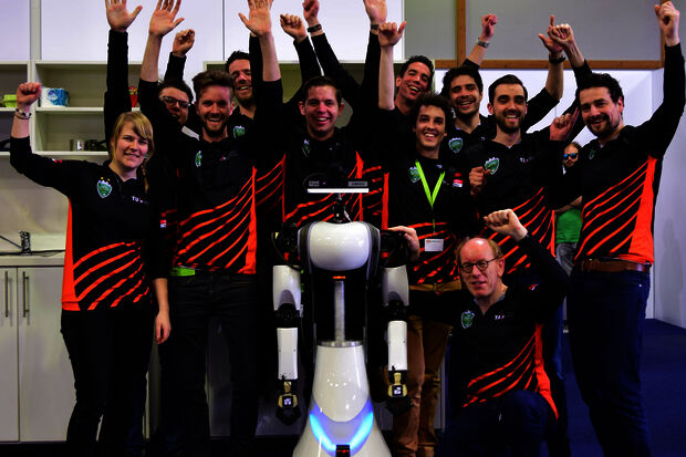 Service robot TU/e is runner-up at the RoboCup German Open
