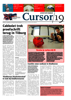 Voorzijde van magazine: Cursor 19 - 31 januari 2008