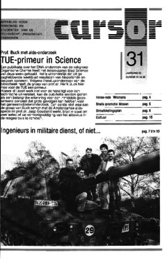 Voorzijde van magazine: Cursor 31 - 12 april 1990