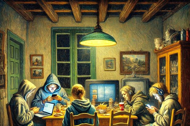 The enviable biorhythms of the potato eaters