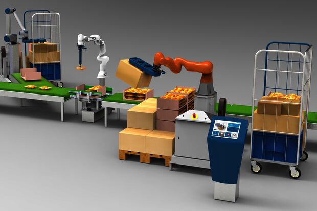 Future packing robots exploit collisions, instead of fearing them