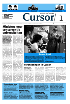 Voorzijde van magazine: Cursor 01 - 4 september 2003