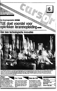 Voorzijde van magazine: Cursor 6 - 30 september 1988