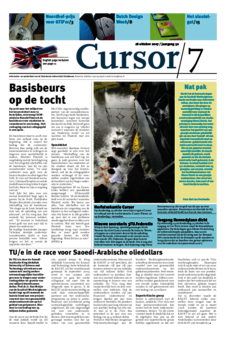 Voorzijde van magazine: Cursor 07 - 18 oktober 2007